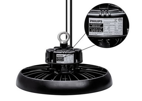 Aurora 190lm/W 200W LED ไฮเบย์ ไลท์ IP65 IK10 ไฮเบย์ ไลท์ CB CE SAA UKCA RoHS ยอมรับการส่องแสงโกดัง